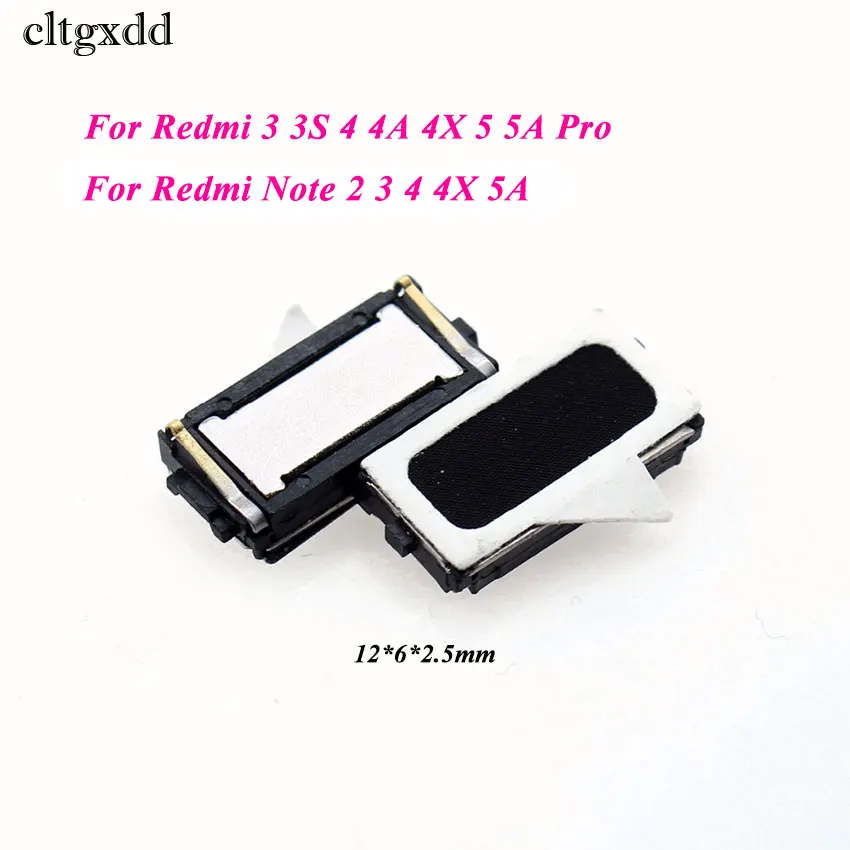 cltgxdd 2PCS Earpiece Ear Sound Speaker Receiver For Xiaom Redmi 1 1S 2 2A 3 3S 4 4X 5 5A 5Plus Pro/Redmi Note 1 2 3 4 4X 5 5A