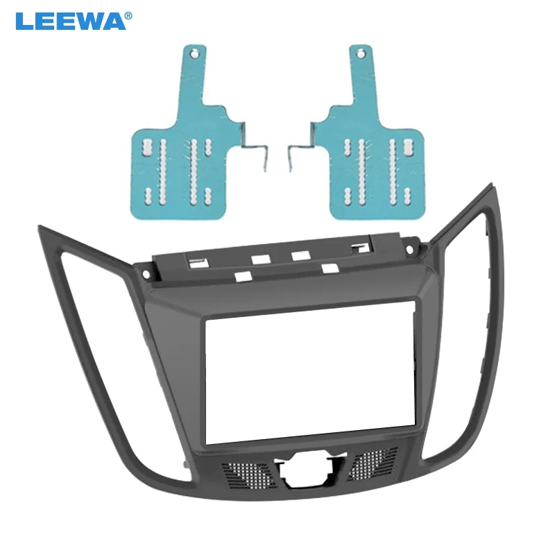 

Автомобильная рама LEEWA 2DIN для FORD C-Max Kuga Escape, рамка для панели приборной панели, монтажный комплект # CA4979