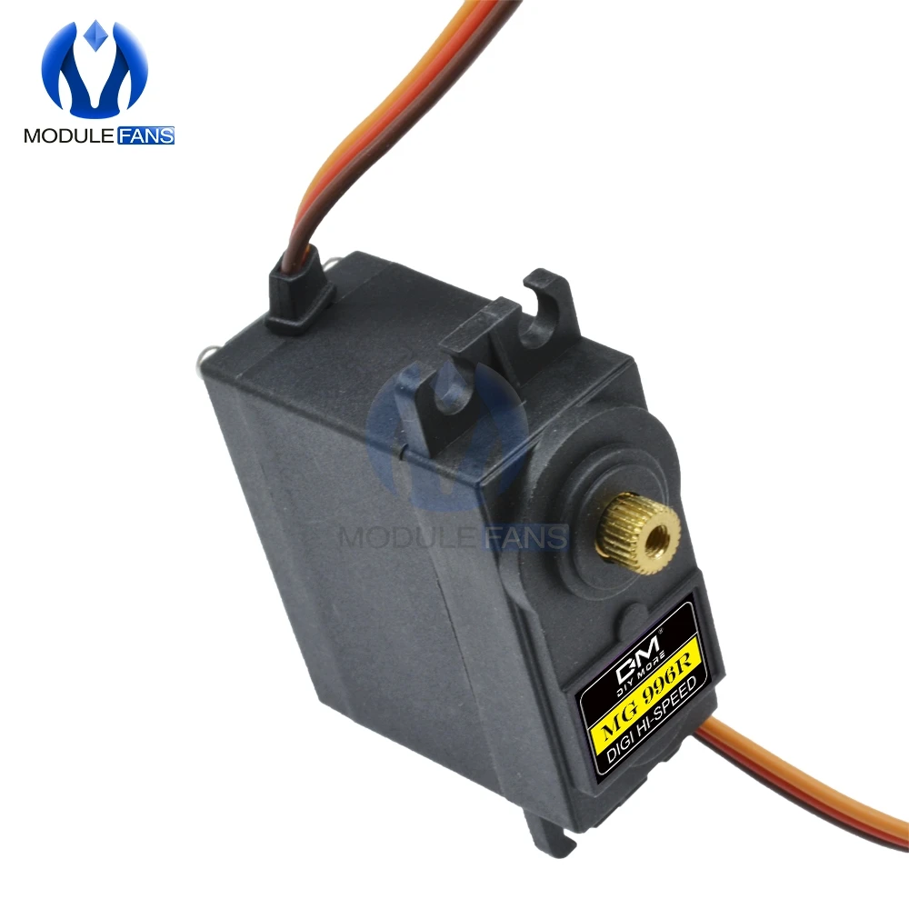 MG996 MG-996R Metallgetriebe Digital RC Servomotor Hohes Drehmoment Hubschrauber Boot Auto Drehmoment RC AUTO – Detail 7