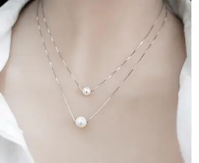 

real natural big The Nanyang natural seawater pearl necklace Necklace round light 11-14mm mother's day to send mother