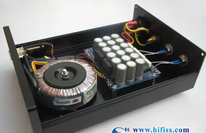 TeraDak DC-50W DC9V Hiface Evo/CLOCK HiFi مصدر طاقة خطي 9 فولت 2 مخرج مجموعة