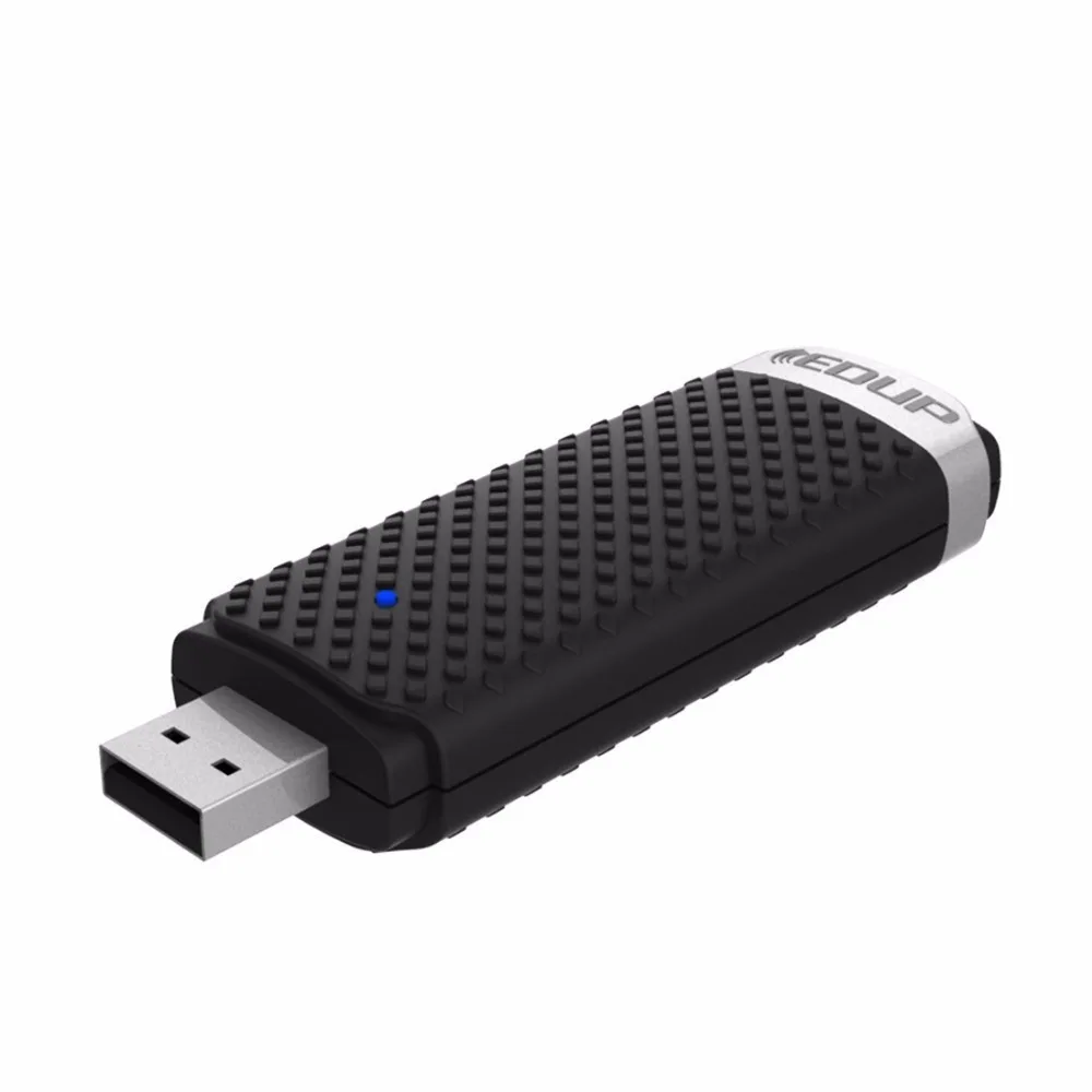 EDUP-receptor adaptador Ethernet USB 1200 de alta velocidad, adaptador WiFi de 3,0 Mbps, con Cable de extensión de 1m y Base, EP-AC1609