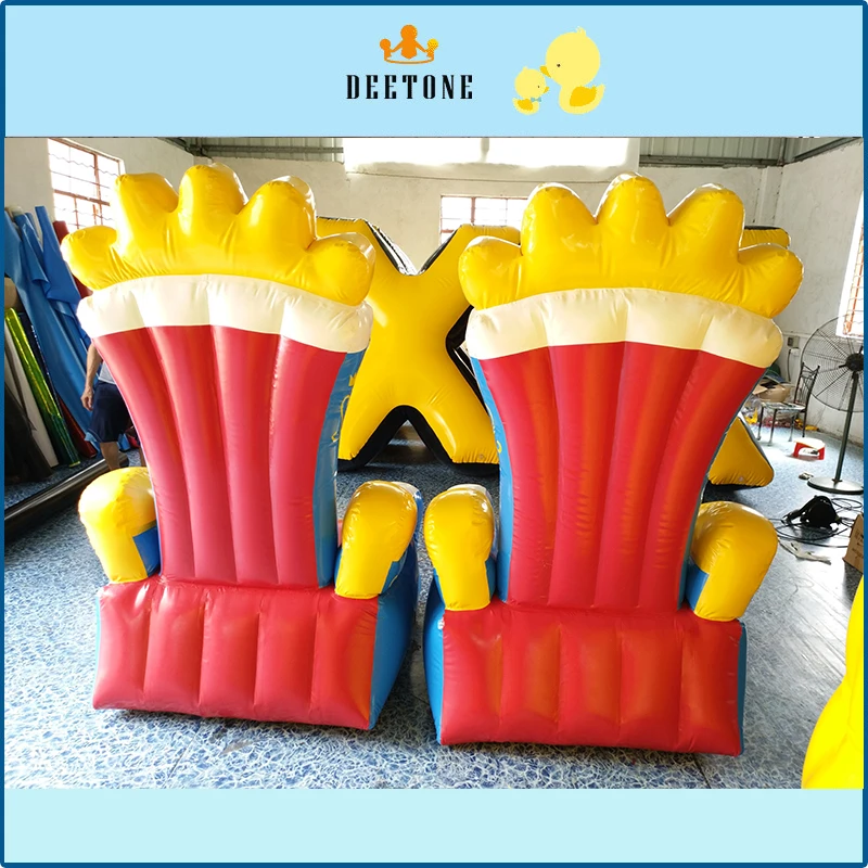 Sell PVC inflatable closed air king chair, beautiful princess throne, beautiful prince throne, suitable for all kinds of party a