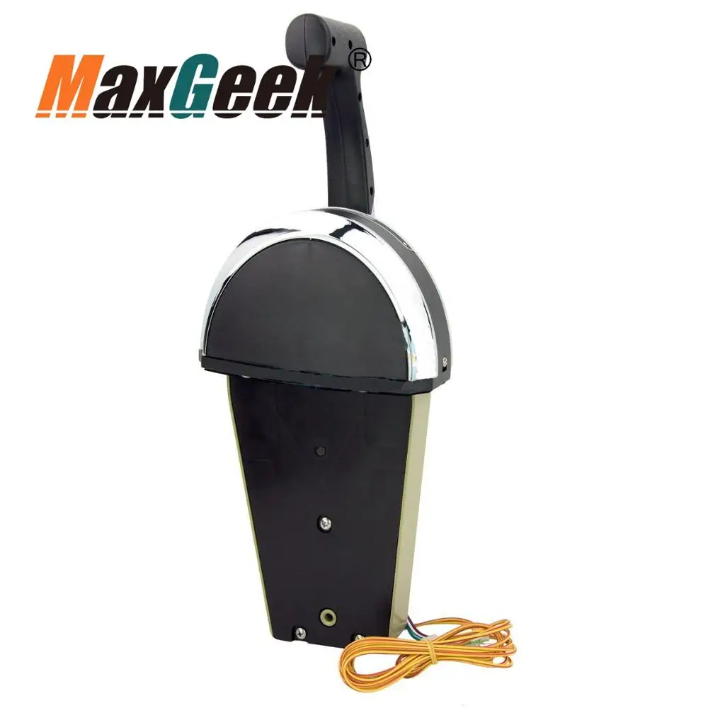 Maxgeek Single Binnacle Outboard Remote Control for Mercury Console 8M0059686 Kit