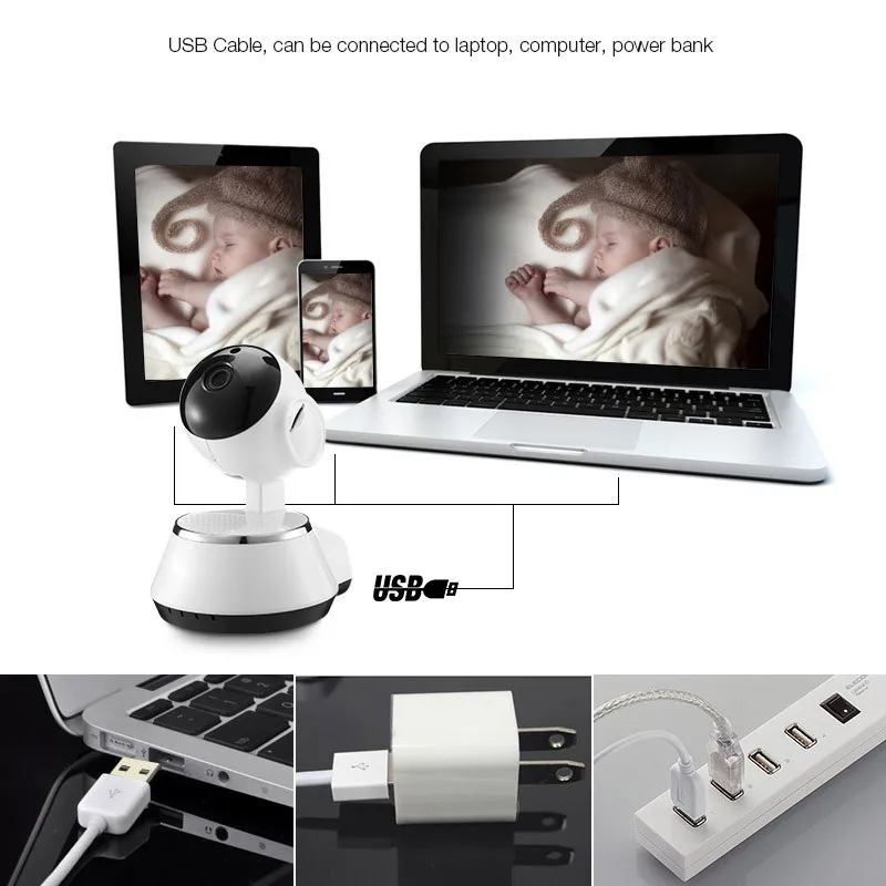 Home Security IP Camera Wireless Mini IP Camera Surveillance Camera Wifi 720P  960P Night Vision CCTV Camera Baby Monitor