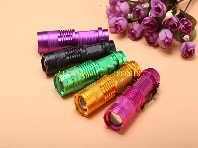 100pcs/lot Fluorescent agent Detect flashlight led lamp 365nm& 395nm purple Violet Light Torch penlight Facial Mask uv Lamp