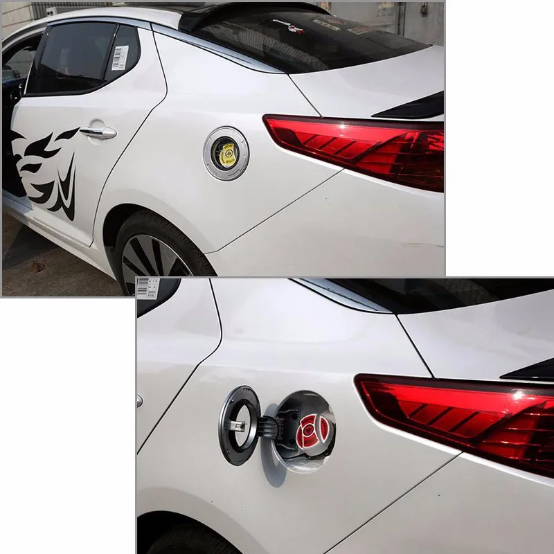 Sport Racing F1 style Tank Inne Fuel Gas Oil Cover Cap for Kia K5 2011 2012 2013 2014 2015