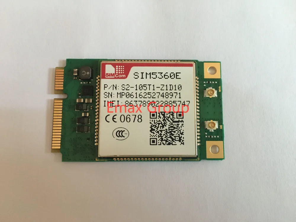 1 шт. SIM5360E MIINI PCIE Гарантировано 100% новый оригинальный WCDMA/технология HSPA GSM/GPRS/EDGE 3G модуль для можно крепить любые приспособления: PDA MID ПНД цель POS для Европы