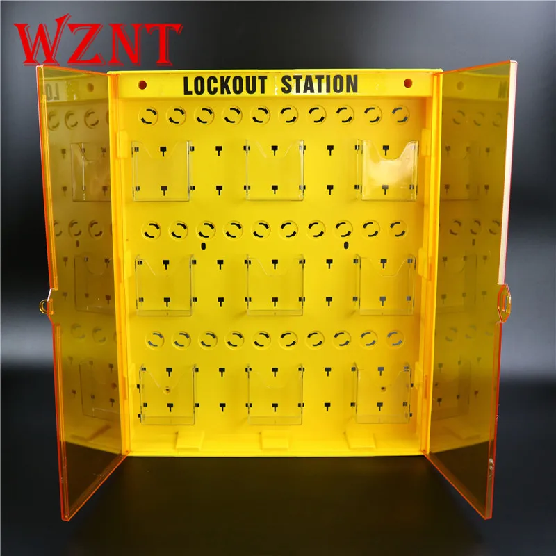 NT-LG18 Combined lockset Hanging board for work station lockset Exclusive Advanced Safety Lockout Station