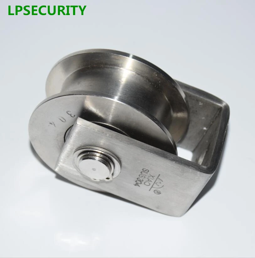 20mm groove 304 stainles steel gate roller with 6202RS bearing /gate slide/gate wheel/gate pulley with H shape groove