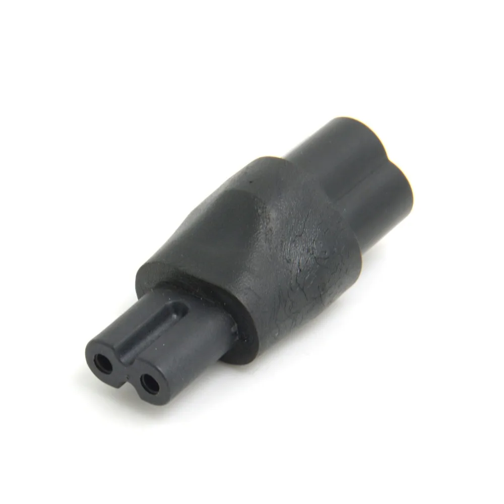 C 6 IEC 320 C6 Plug to C7 C 7 Receptacle Cloverleaf Power Supply Main Adapter Convertor Electrical plug