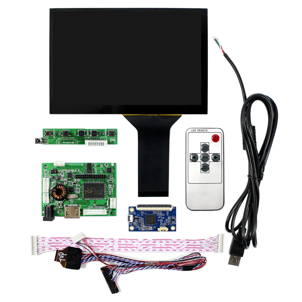Hd Mi Audio Lcd Controller Board 7 "N070ICG LD1 1280X800 Capacitive Touch Lcd-scherm