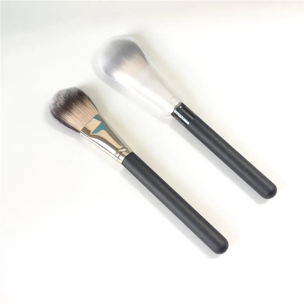 127 Split Fibre Face Brush - Soft Dual-Bristles Powder Blush Complexion Scuplt Brush - Beauty Makeup Blending Tools