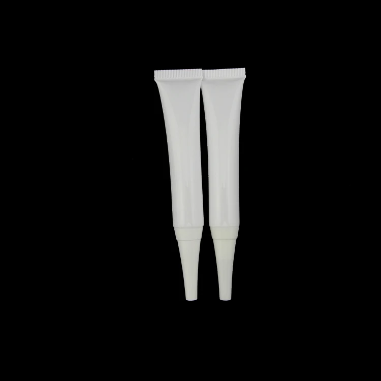 

50pcs 30ml white PE plastic soft tube with spiral cover , BB Eye Cream cream emulsion bottles , 30ml skincare packaging hose