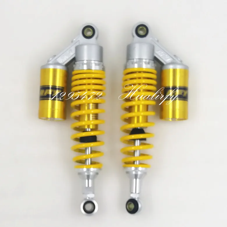 

Universal 305mm 7mm spring motorcycle shock absorber assy for YAMAHA XV250 VIRAGO XV535 VIRAGO SR250 yellow&gold