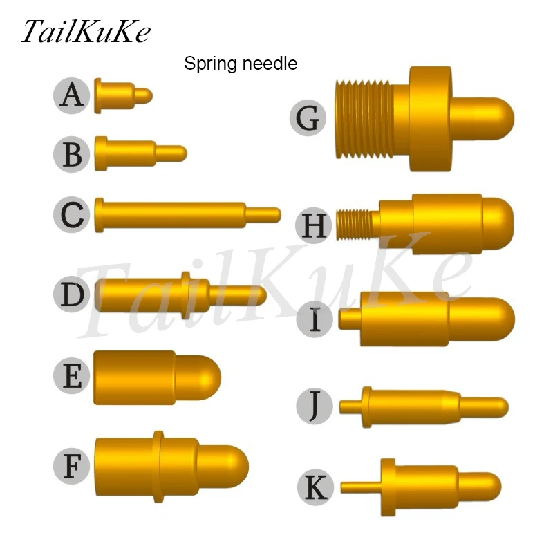 

Probe Signal Needle Spring Thimble POGOPIN Connector Large Current Spring Needle Test Contact Pin