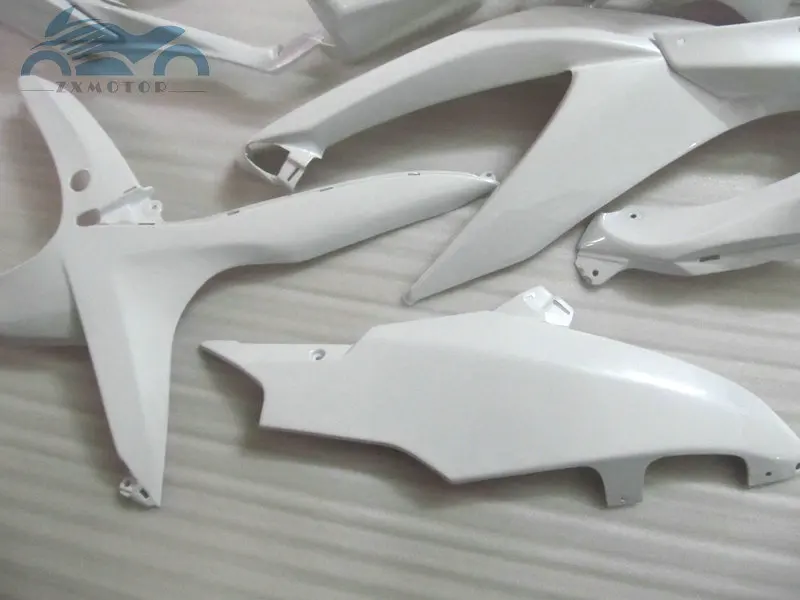 ABS Fairing kits for SUZUKI 2008 2009 2010 GSXR600 750 K8 motorcycle fairings kit GSXR 600 K8 K9 08-10 white bodywork