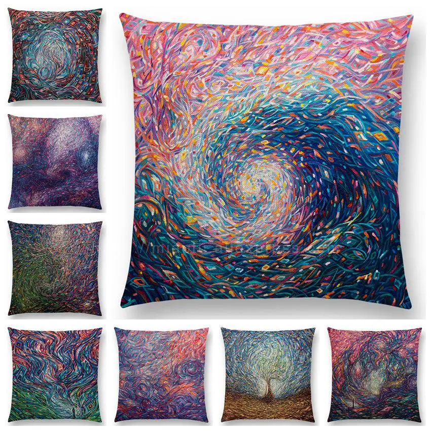 

45X45CM Mexico Style abstract Cushion Cover Fashion High Quality Cotton Linen Decorative Throw Pillow case Drop shipping