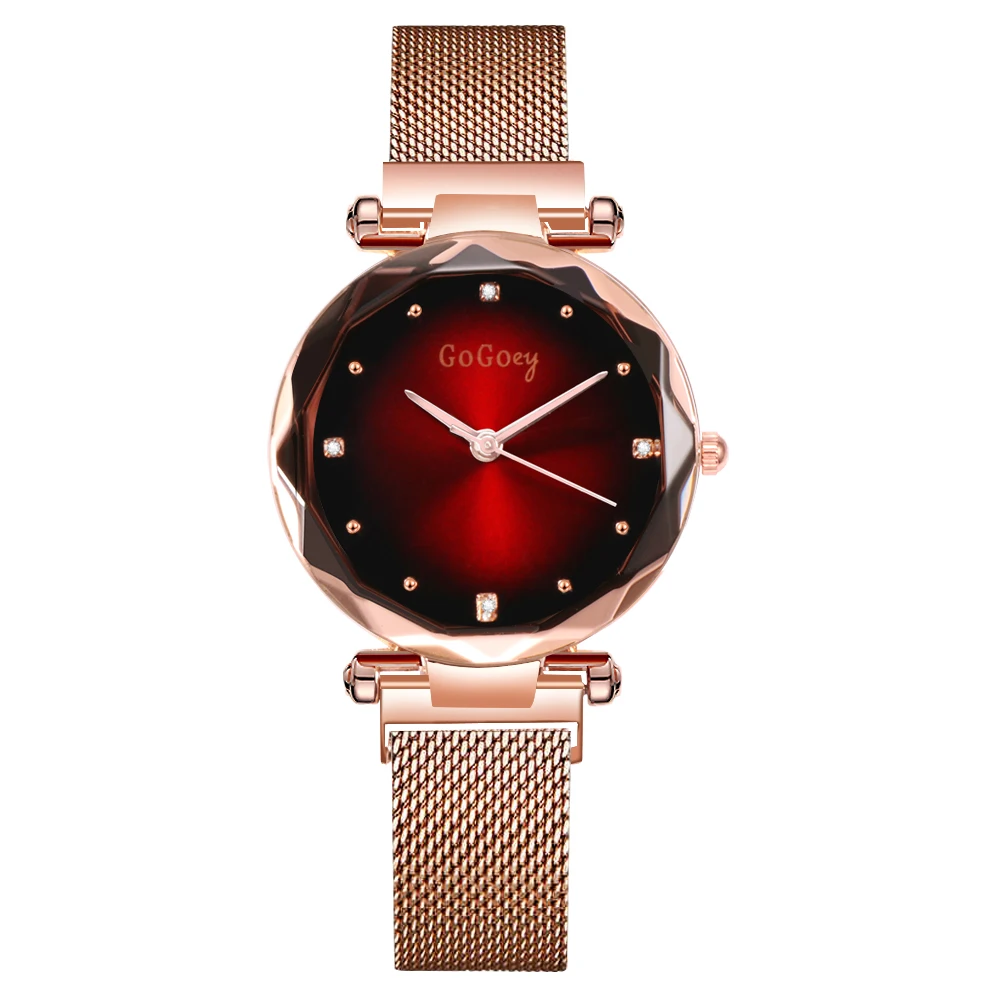 

Gogoey Top Brand Rose Gold Women Wrist Watch Women Luxury Crystal Watches Clock Women's Watches zegarek damski reloj mujer