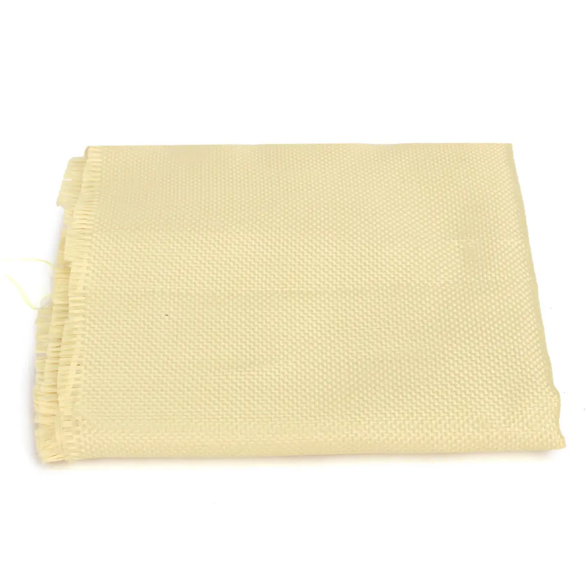 Giallo normale di colore del panno della fibra di aramide tessuto tessuto del Kevlar di 100*30cm 200gsm