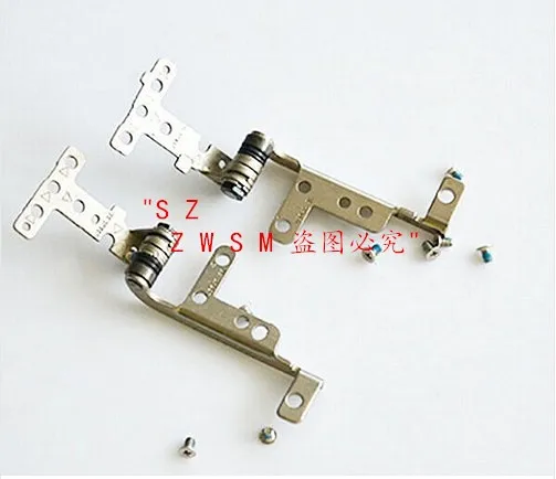 WZSM Genuine New Laptop LCD Screen Hinges for ASUS U36 U36J U36JC U36S U36SD U36SJ U36SG U36T left + right Hinges