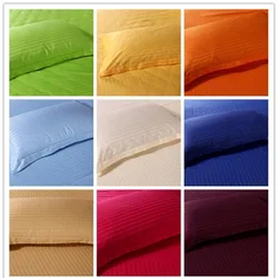 Funda de almohada Premium de tela satinada, protector de almohada 100% de algodón, 50x70cm y 65x65cm, más especificaciones, 2 unidades