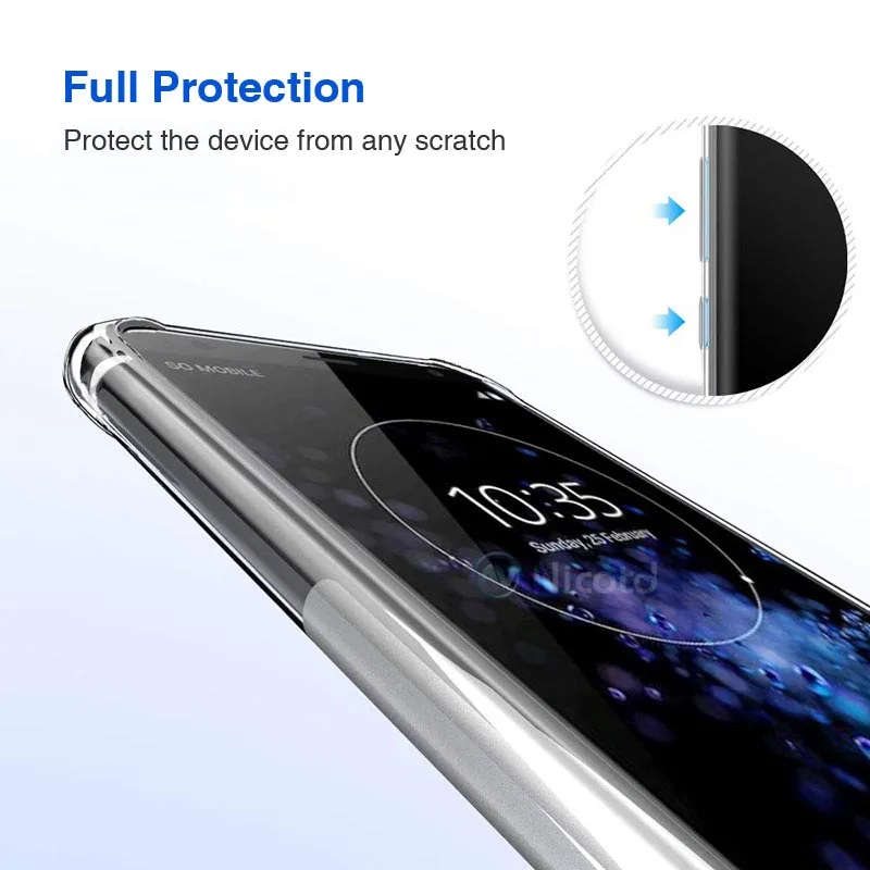 For Sony Xperia XZ3 1 10 PLUS Ultra Thin Soft TPU Case Clear silicone Cover Bags for Sony Xperia L3 L2 XA2 XA1 L1 XZ1 XZ Compact