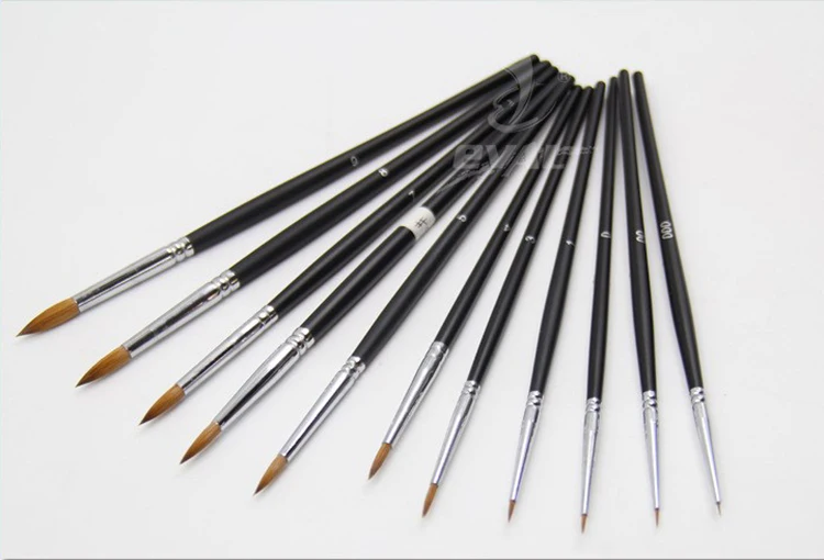 Skilled worker Professiona Pen Sable hair glazed porcelain Pen on glaze pen OP pen Supplies