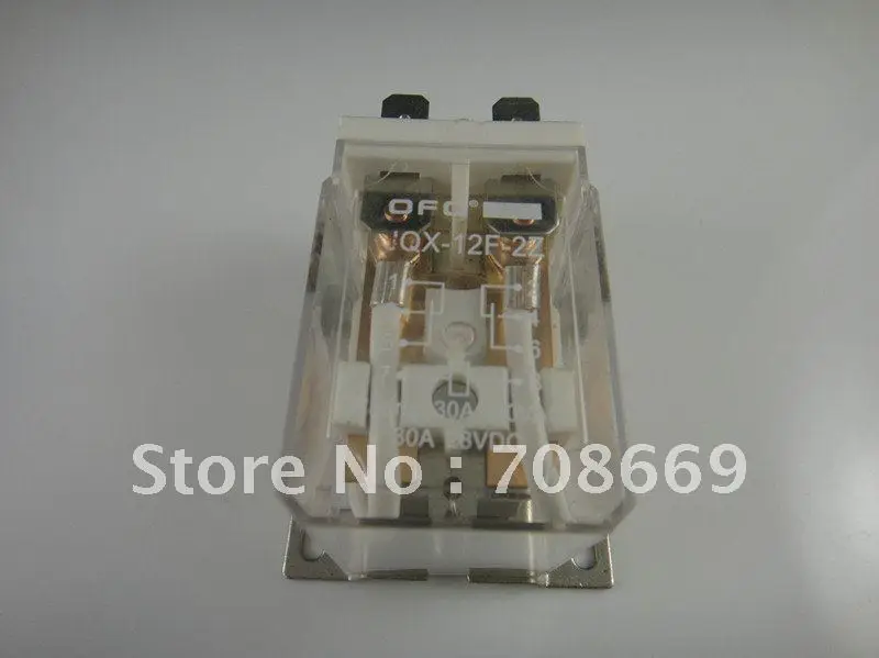 

10pcs JQX-12F 30A 2Z DC 12V Coil PCB Power Relay 12VDC