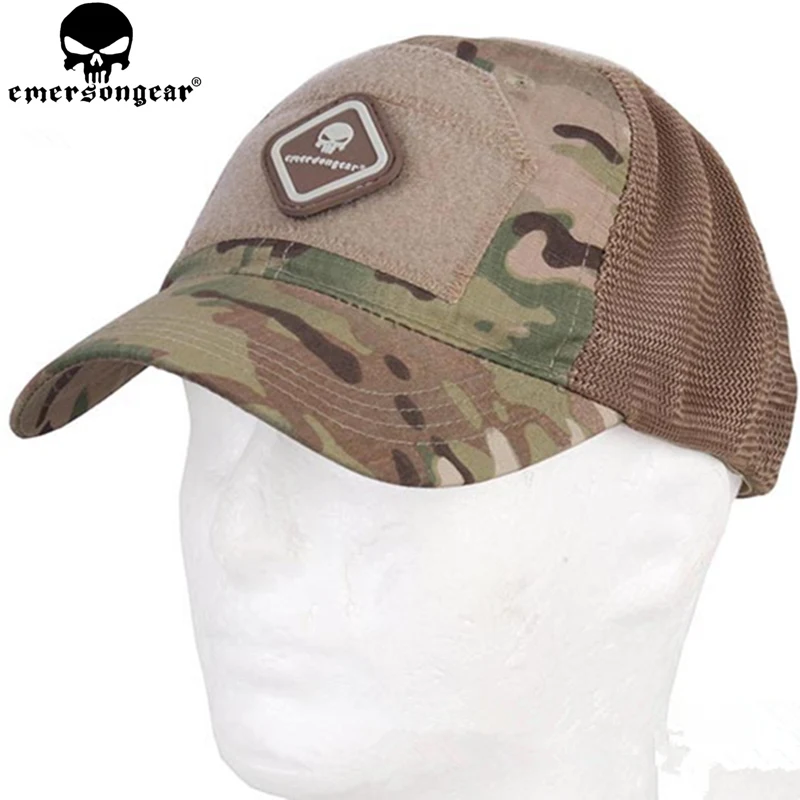 2019 NEW EmersonGear Tactical Assaulter Cap Outdoor  Tactical Baseball Style  Hunting Hiking Mesh Cap Hat