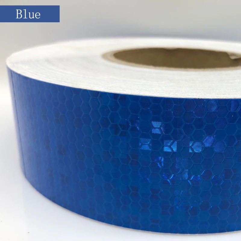 50mmx5m Reflective Material Tape Sticker Automobile Motorcycles Safety Warning Tape Reflective Film Car Stickers