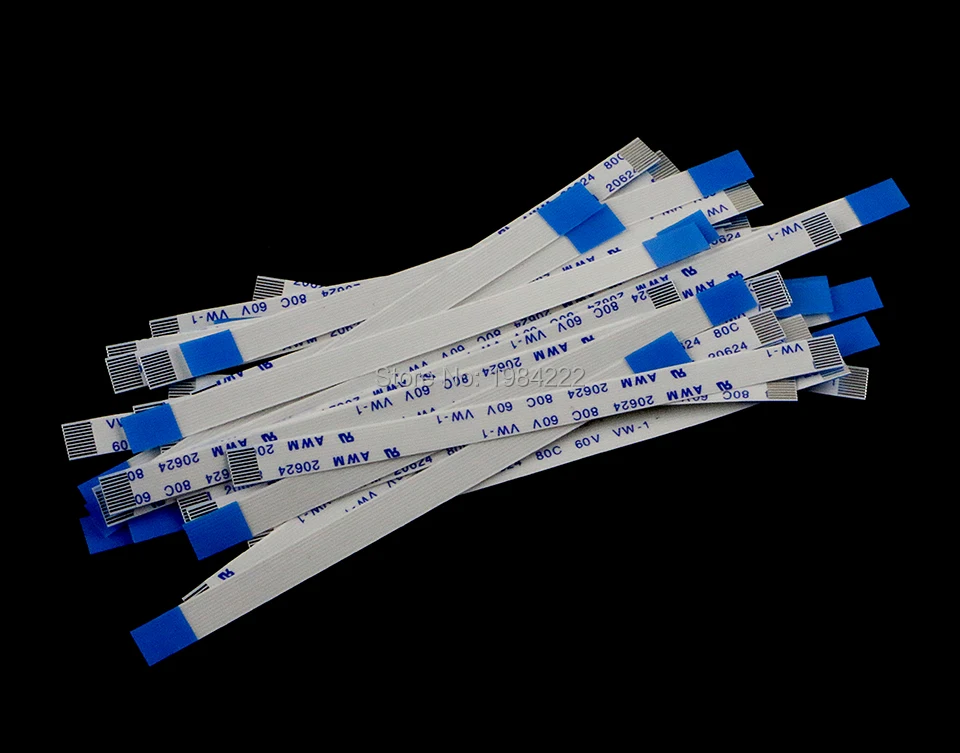 2pcs/lot For playstation 3 PS3 slim 2000 2500 Power switch Flex Cable 10Pin Flexible Flat Ribbon Cable OCGAME