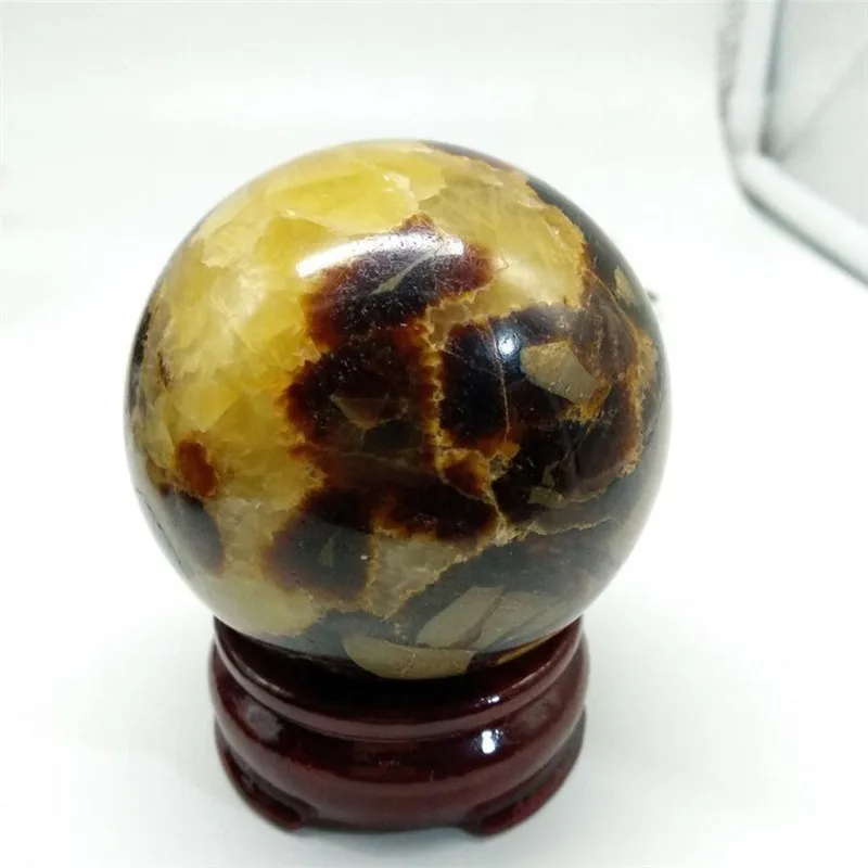 Natural Septarium Crystal Ball Crystal sphere healing Ball Polished Ball