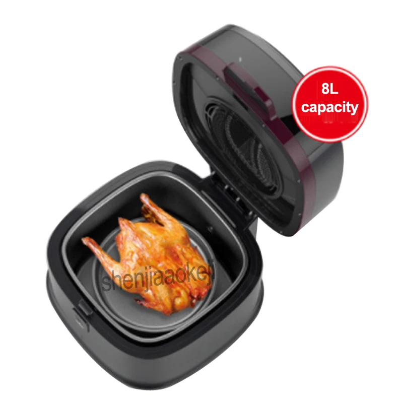 

EW Household Intelligent Air Fryer 8L large capacity Non-oil Fries/ chicken /shrimp ect. ultifunction electric Oven 220v 1200W