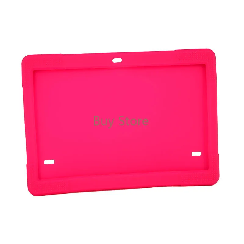 Solid Soft Silicon Case for BQ Aquaris M10 Ubuntu Edition Full HD 10.1" Tablet PC Protective Skin image 4