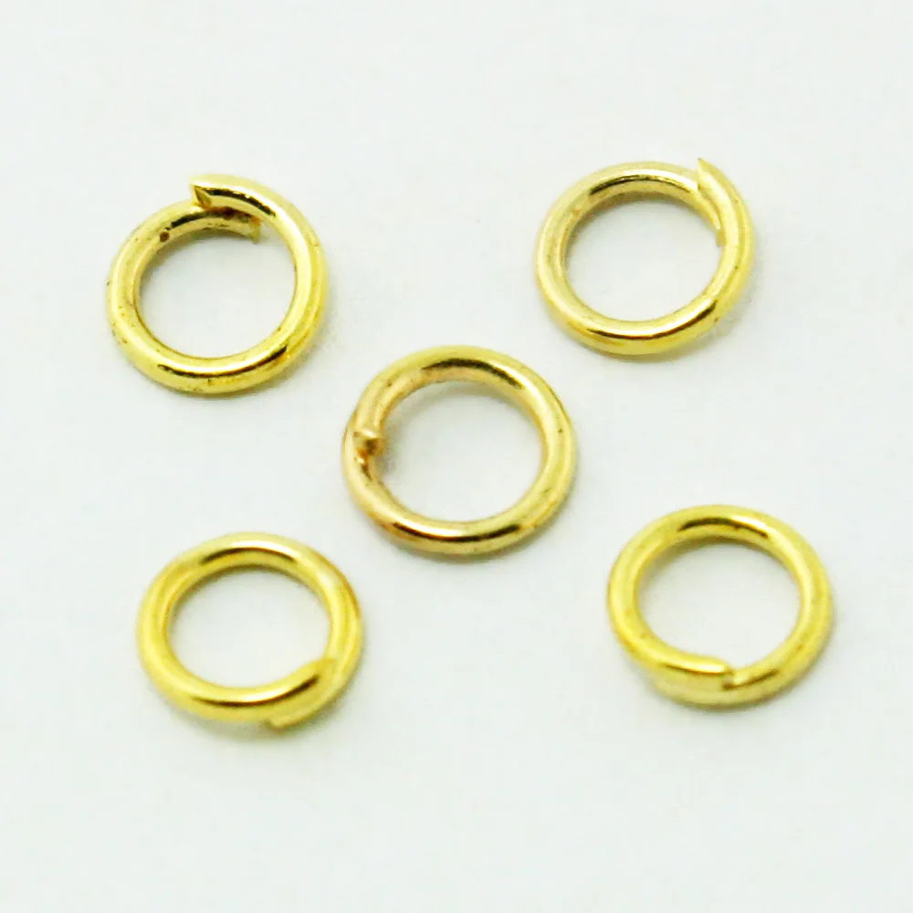 

Approx 800Pcs/lot Metal Ringjump rings0.7X5MMDia.Findings FQA007-19