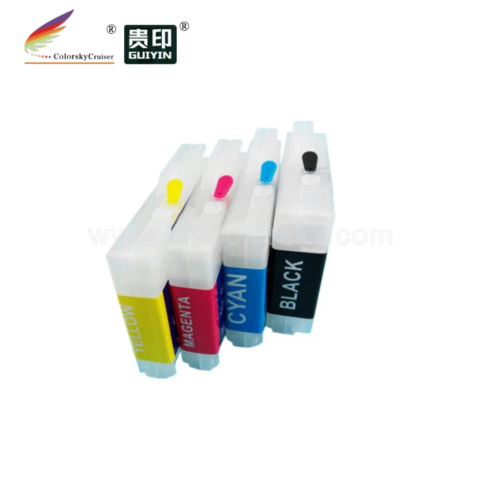 

(RCB-LC51) refillable ink cartridge refill inkjet for Brother DCP-750CW DCP-770CW MFC-235C MFC-240C MFC-260C MFC-3360C