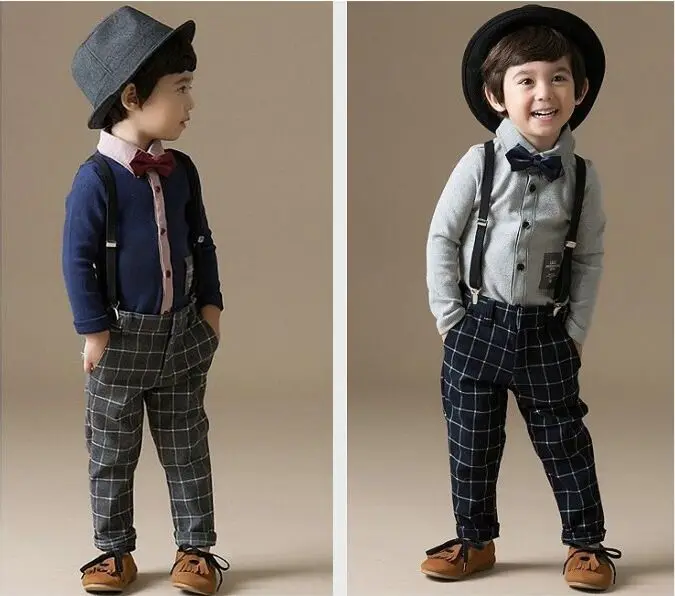 Special Offer~Fashionable England Style Cotton Boy's Wedding Party Suit/Boy's Attrie+free Bowtie & Strap 929A