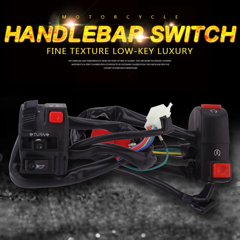 

Handle Switch Turn Signal Horn&Start Light Control For HONDA CBR250 MC19 MC22 MC23 MC29 CBR250RR NC19/22 Motorcycle Accessories