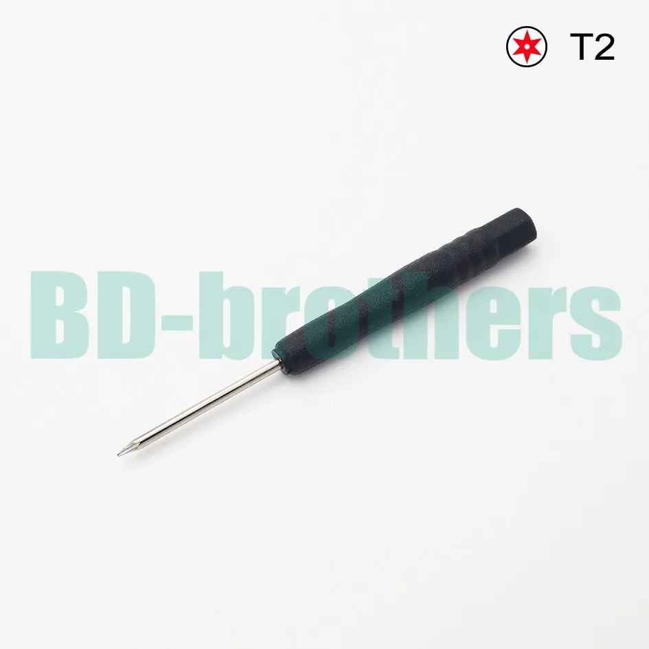 

T2 Screwdriver Black 83mm Hex Torx Screw Drivers Open Tool for Hard Disk Circuit Board Phone Opening Repair 6000pcs/lot