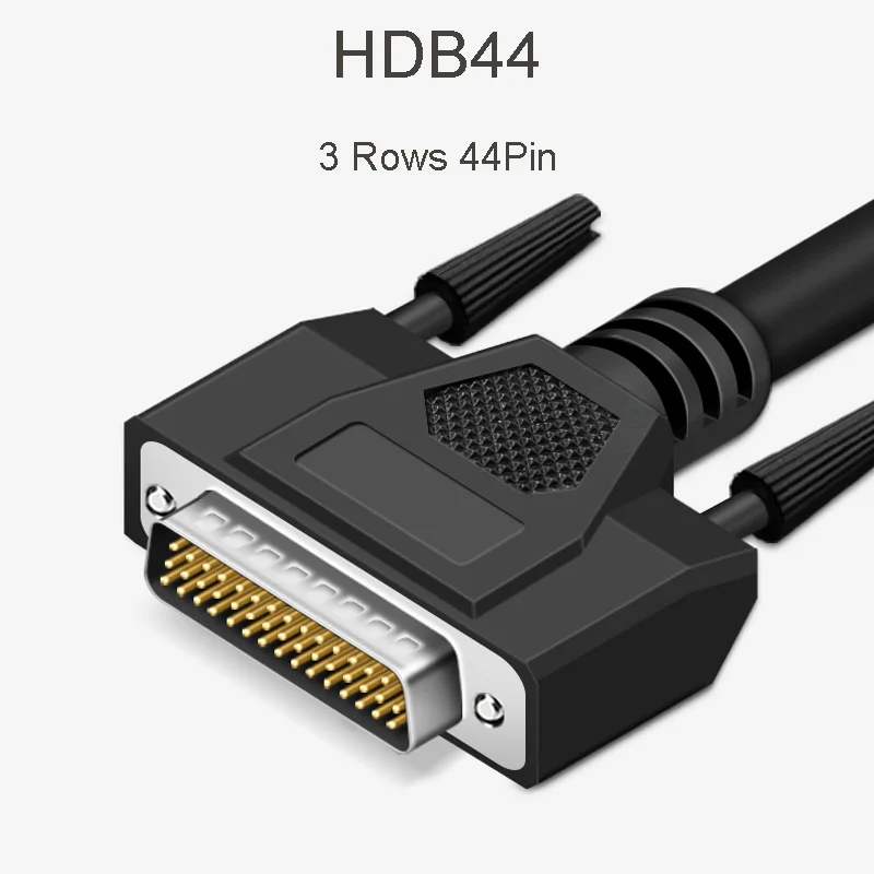 DB44 HDB44 44 Pin 44P parallel port LPT line Male Female Extension Cable 1.5M 3M 5M