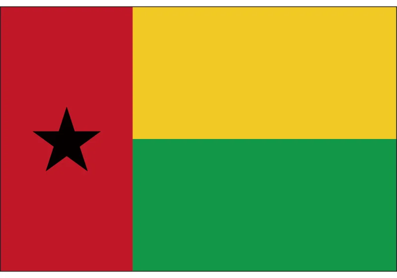 The Republic of Guinea-Bissau National Flag 90*150cm 60*90cm 15*21cm 30*45cm Car Flag 3x5ft Banners For Decoration