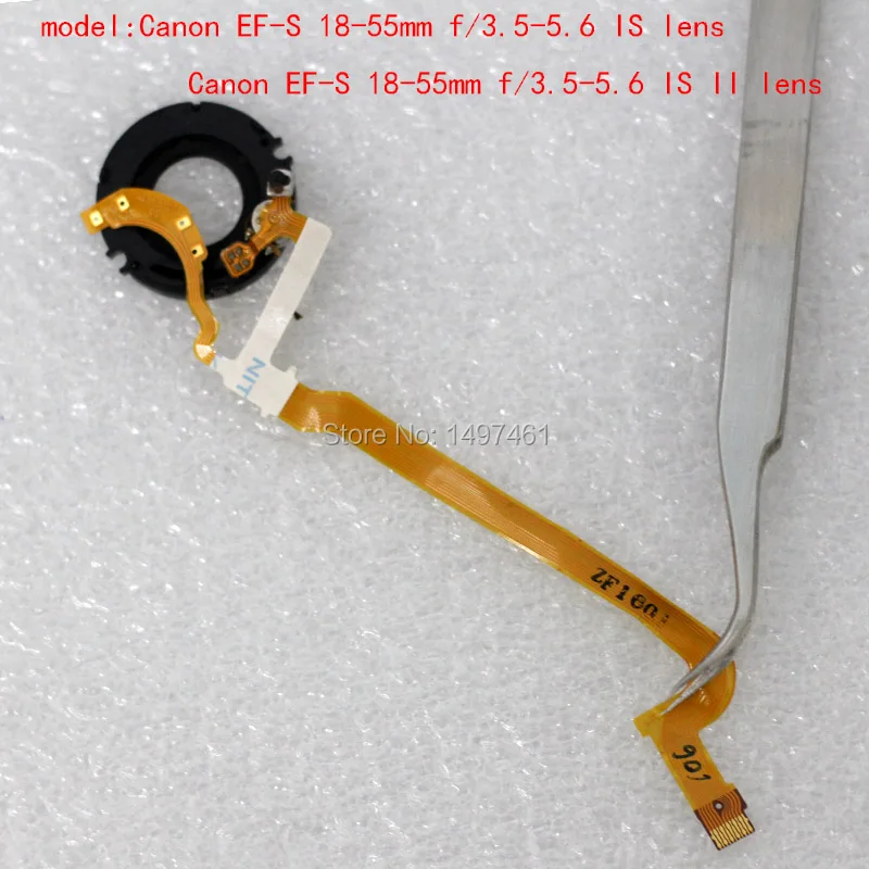 5PCS Aperture group with cable repair parts for Canon EF-S 18-55mm f/3.5-5.6 IS and EF-S 18-55mm f/3.5-5.6 IS II Lens