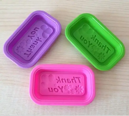 

100pcs Thank you Silicone Ice Candy Chocolate Cake Cupcake Soap Molds Mould