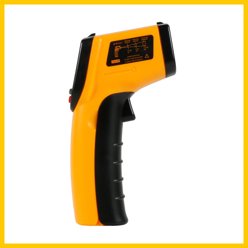 Digital Infrared Thermometer Non Contact Pyrometer IR Laser Point Gun with Backlight -50~400degree GM320 -BENETECH