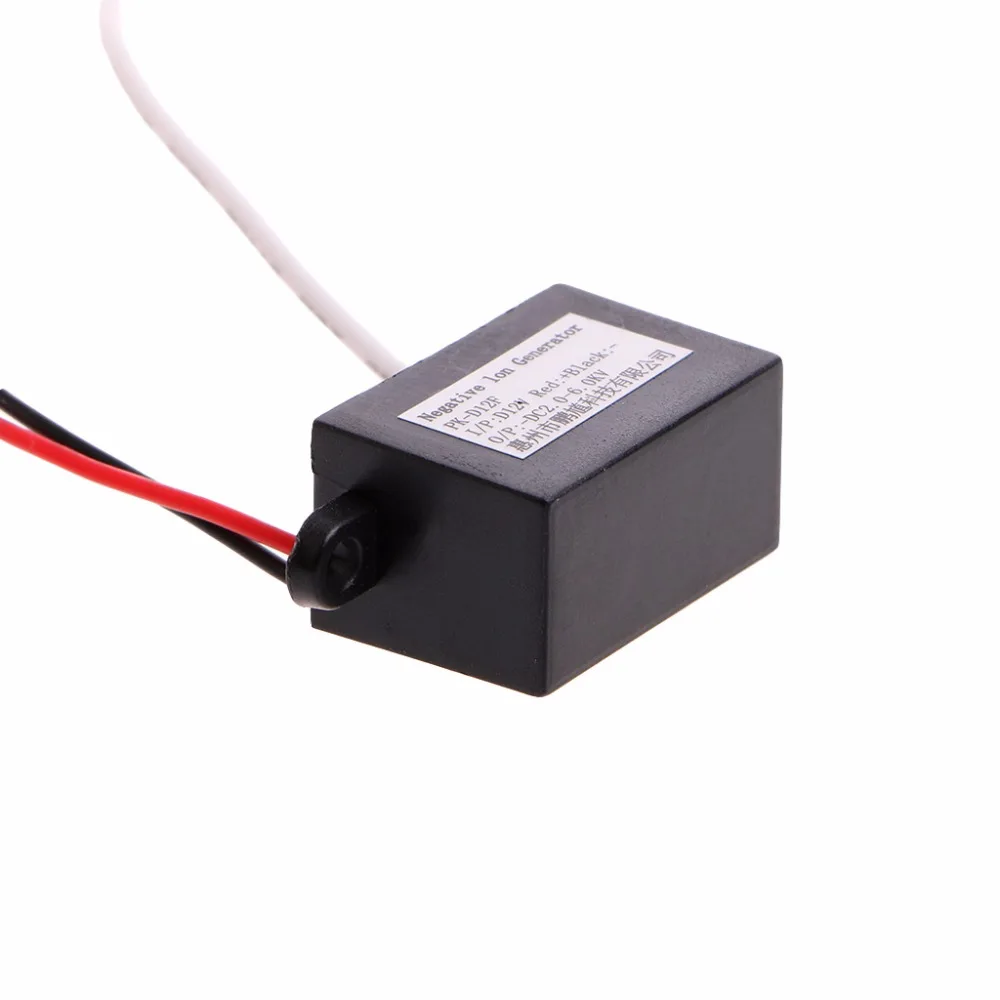 DC 12V Luft Reiniger Ionisator Negative Ionen Anion Generator Purifier Reiniger Auto Dropshipping