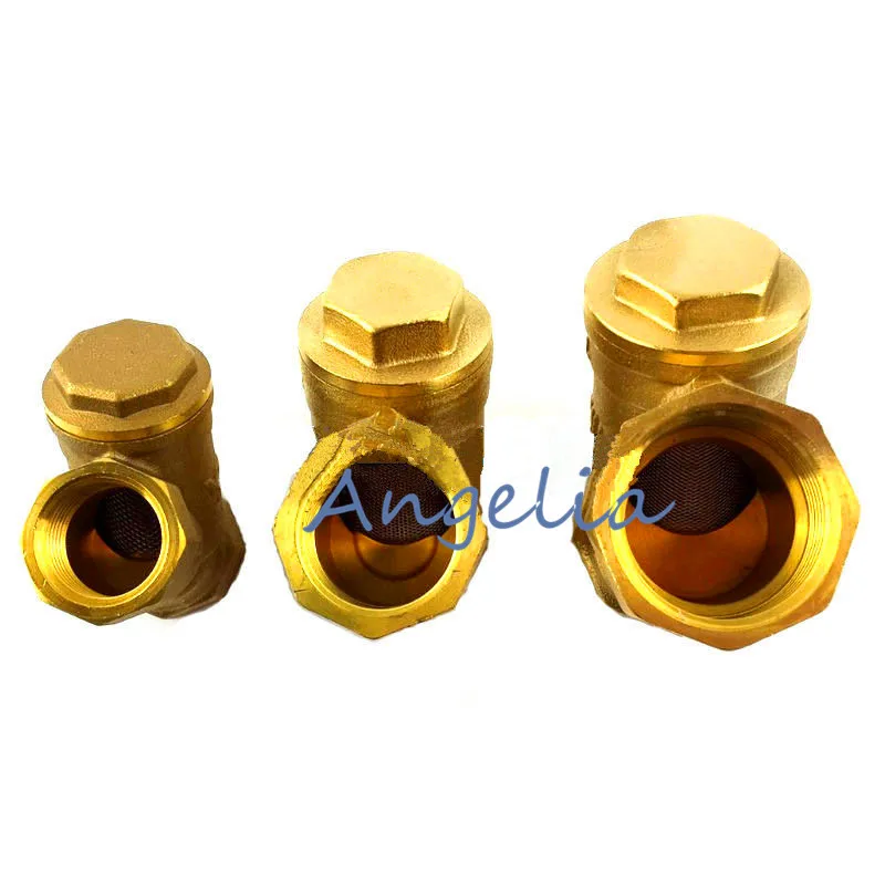 

1-1/4" DN32 BSP Латунный сетчатый сетчатый сетчатый клапан Встроенный Y-фильтр Внутренняя резьба