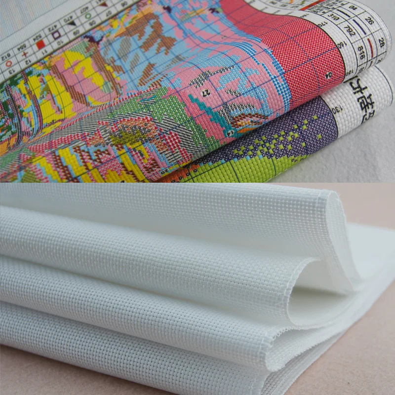 11CT 14CT Cross stitch Embroidery Kit Christmas Eve Angel Cute Girl Handmade DIY Sewing Embroidery Three Little Angels Figure