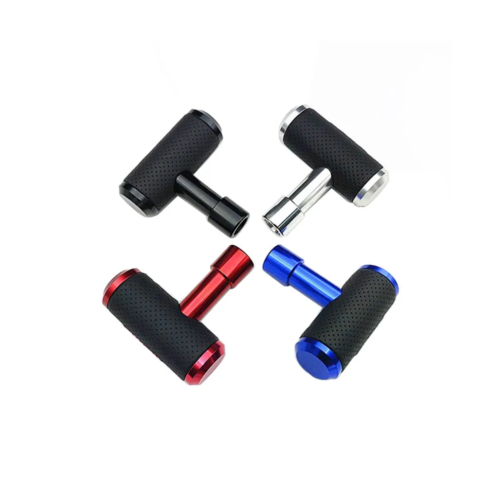 Car Gear Shift Stick Knobs For AT MT Shift Lever Aircraft-imitated Aircraft-shaped shifter 3 aperture switching adapters