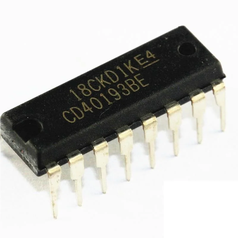 10PCS CD40193 CD40193BE 16-pin DIP DIP16 DIP-16 IC NEW